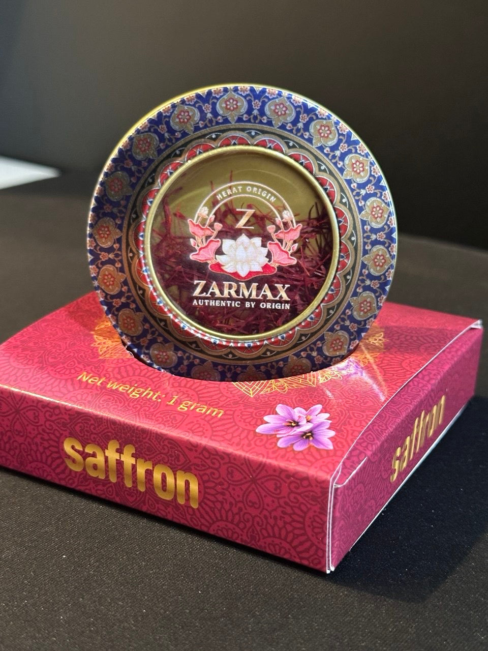 Zarmax Saffron 1g - Premium Grade A Saffron Threads