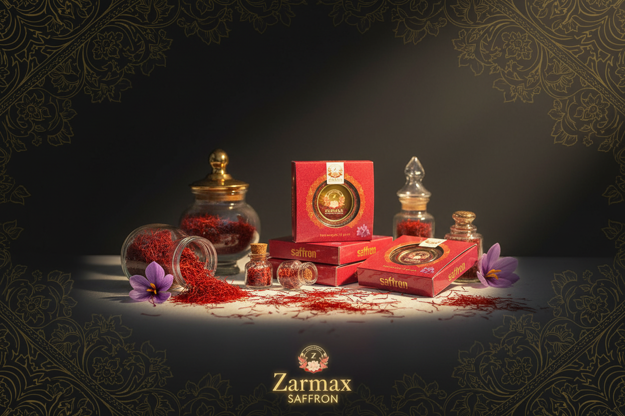 Zarmax Saffron Premium Homepage Banner - Voller Inhalt